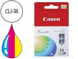 Cartucho tinta Canon original color CLI36CL