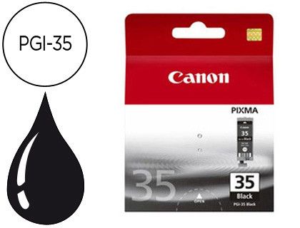 Cartucho tinta Canon original negro PGI-35BK 1509B001