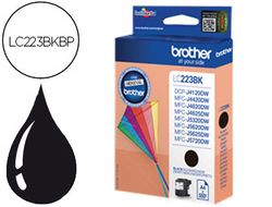 Cartucho tinta original Brother LC223BKBP negro