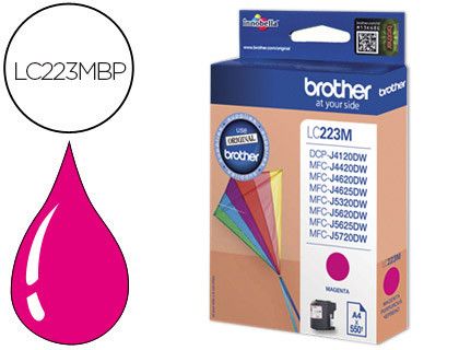 Cartucho tinta original Brother LC223M magenta