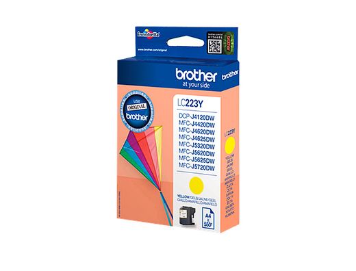 Cartucho tinta original Brother LC223Y Amarillo