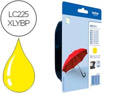 Cartucho tinta original Brother LC225XL Amarillo