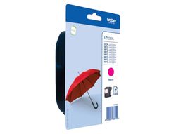 Cartucho tinta original Brother LC225XLMBP magenta