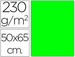 Cartulina Fluorescente Verde 50X65 Cm
