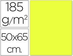 Cartulina Guarro Amarillo Limon 50X65 Cm 185 Gr