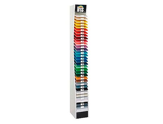 Cartulina guarro din A4 185 gr contenido "b" 100 hojas x 12 colores