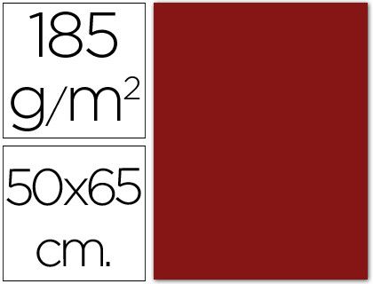 Cartulina Guarro Granate -50X65 Cm -185 Gr