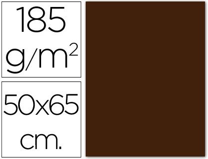 Cartulina Guarro Marron/Chocol -50X65 Cm -185 Gr