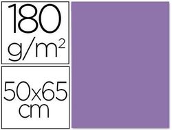 Cartulina Liderpapel 50X65 180 Gr Purpura Paquete de 25