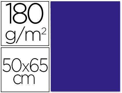 Cartulina Liderpapel 50X65 cm 180 Gr Zafiro Unidad