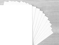Cartulina Liderpapel 50X65 cm 180G/M2 Blanco Paquete de 25