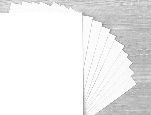 Cartulina Liderpapel 50X65 cm 180G/M2 Blanco Paquete de 25
