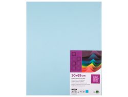 Cartulina Liderpapel 50X65 cm 180G/M2 Celeste Paquete de 25