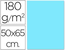 Cartulina Liderpapel 50X65 cm 180G/M2 Celeste