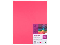 Cartulina Liderpapel 50X65 cm 180G/M2 Fucsia Paquete de 25