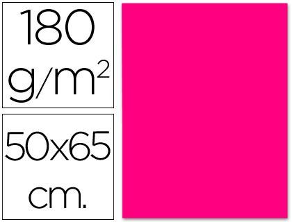 Cartulina Liderpapel 50X65 cm 180G/M2 Fucsia