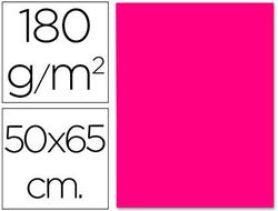 Cartulina Liderpapel 50X65 cm 180G/M2 Fucsia