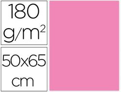 Cartulina Liderpapel 50X65 cm 180G/M2 Rosa Paquete de 25