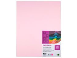 Cartulina Liderpapel 50X65 cm 180G/M2 Rosa Paquete de 25