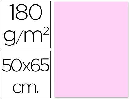 Cartulina Liderpapel 50X65 cm 180G/M2 Rosa