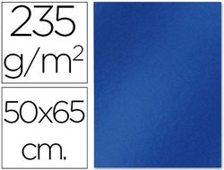 Cartulina Liderpapel 50X65 cm 235G/M2 Metalizada Azul