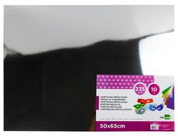 Cartulina Liderpapel 50X65 cm 235G/M2 Metalizada Plata