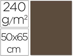 Cartulina Liderpapel 50X65 cm 240 G/M2 Marron Chocolate