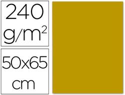 Cartulina Liderpapel 50X65 cm 240 G/M2 Oro Viejo
