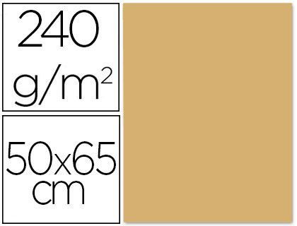 Cartulina Liderpapel 50X65 cm 240G/M2 Avellana Paquete de 25 Unidades