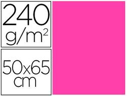 Cartulina Liderpapel 50X65 cm 240G/M2 Fucsia Paquete de 25 Unidades