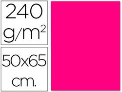 Cartulina Liderpapel 50X65 cm 240G/M2 Fucsia
