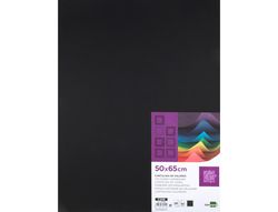 Cartulina Liderpapel 50X65 cm 240G/M2 Negro Paquete de 25 Unidades