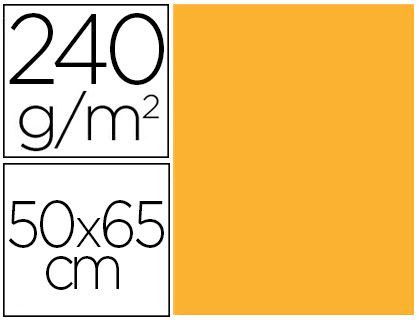 Cartulina Liderpapel 50X65 cm 240G/M2 Oro Paquete de 25 Unidades