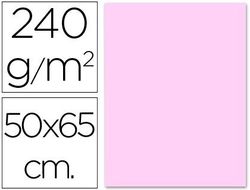 Cartulina Liderpapel 50X65 cm 240G/M2 Rosa