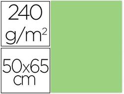 Cartulina Liderpapel 50X65 cm 240G/M2 Verde Paquete de 25 Unidades
