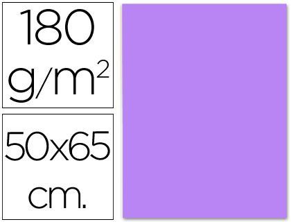 Cartulina Liderpapel 50X65 cm Lila 180 Gr -Unidad