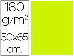 Cartulina Liderpapel 50X65 cm Verde Pistacho 180 Gr -Unidad