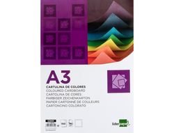 Cartulina Liderpapel A3 180G/M2 Blanco Paquete de 100