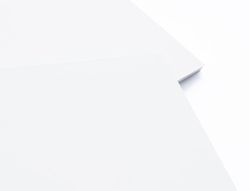 Cartulina liderpapel A3 180g/m2 blanco paquete de 25+5 hojas en carpeta dossier transparente con cierre