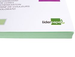 Cartulina Liderpapel A3 180G/M2 Verde Paquete de 100