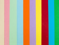 Cartulina liderpapel a4 180g/m2 25 colores surtidos paquete de 100 hojas