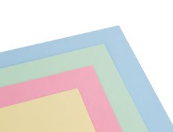 Cartulina Liderpapel A4 180G/M2 4 Colores Surtidos Paquete de 100