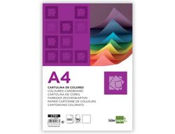 Cartulina Liderpapel A4 180G/M2 Blanco Paquete de 100