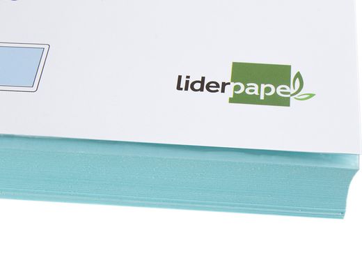 Cartulina Liderpapel A4 180G/M2 Celeste Paquete de 100
