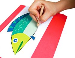 Caucho Color Plancha 25X20Cm -Bolsa de Cuatro