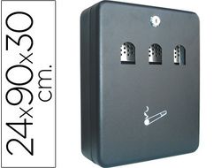 Cenicero Buzon Q-Connect Metalico 240X90X300 Mm