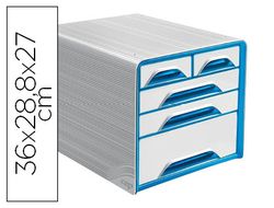 CEP Buc 5 Cajones Mixtos Blanco/Azul 1072132351
