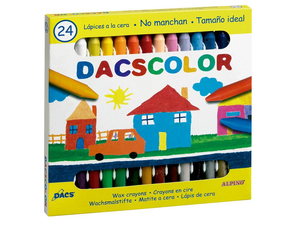 Ceras Dacs Dacscolor estuche de (24 unidades)