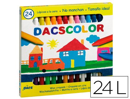 Ceras Dacs Dacscolor estuche de (24 unidades)