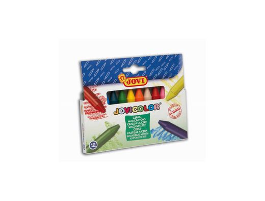 Ceras Jovi color caja 12 unidades